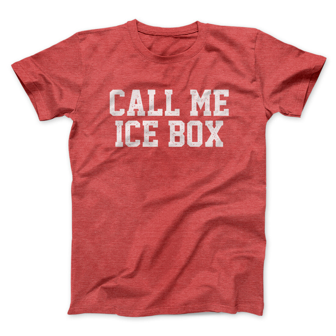 Call Me Ice Box Funny Movie Unisex T-Shirt - Black Cotton Tee