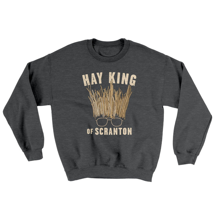 Hay King Ugly Sweater Crewneck Sweatshirt 50/50 Cotton Poly Loose Fit