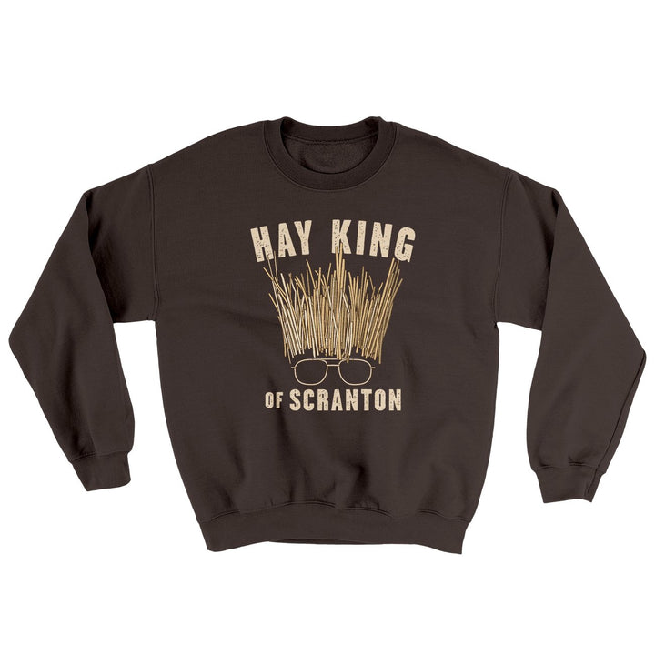 Hay King Ugly Sweater Crewneck Sweatshirt 50/50 Cotton Poly Loose Fit
