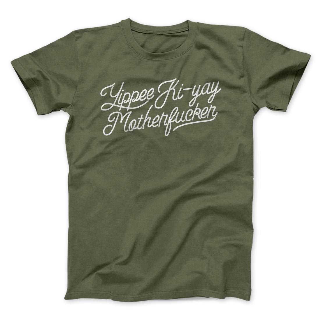 Yipee Ki-Yay Funny Movie Men/Unisex T-Shirt